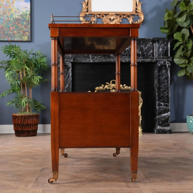 Niagara Furniture Two Drawer Server For Sale - Image 4 of 12