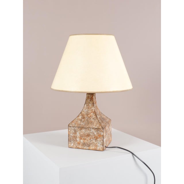 Anonymous lamp france, circa 1960 ceramic h: 23 cm / w: 15 cm / d: 15 cm total h: 46 cm excellent overall condition. Some...
