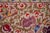 Floral Suzani Embroidery - Silk Cotton Blend Bird Table Runner Tapestry 1'8'' X 6'3'' For Sale - Image 10 of 12