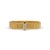 Modern Roberto Coin Appassionata Woven 18k Yellow Gold 0.55ctw Diamond Link Bracelet For Sale - Image 3 of 9
