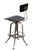 Wood Vintage Restoration Hardware, "1940s Vintage Toledo Bar Stool", Pr. For Sale - Image 7 of 12