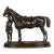French Antique Bronze Sculpture Race Horse “Walter Scott” by Alfred Barye For Sale