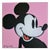 After Andy Warhol, Mickey Mouse Pink, Print, 1980s For Sale