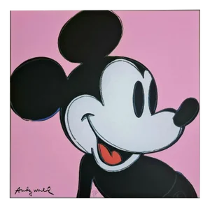 After Andy Warhol, Mickey Mouse Pink, Print, 1980s