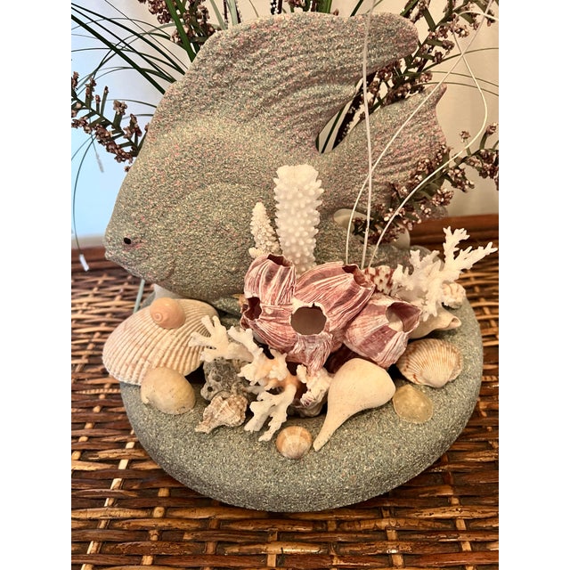 Vintage 1980s Fish Display Statue For Sale - Image 4 of 6
