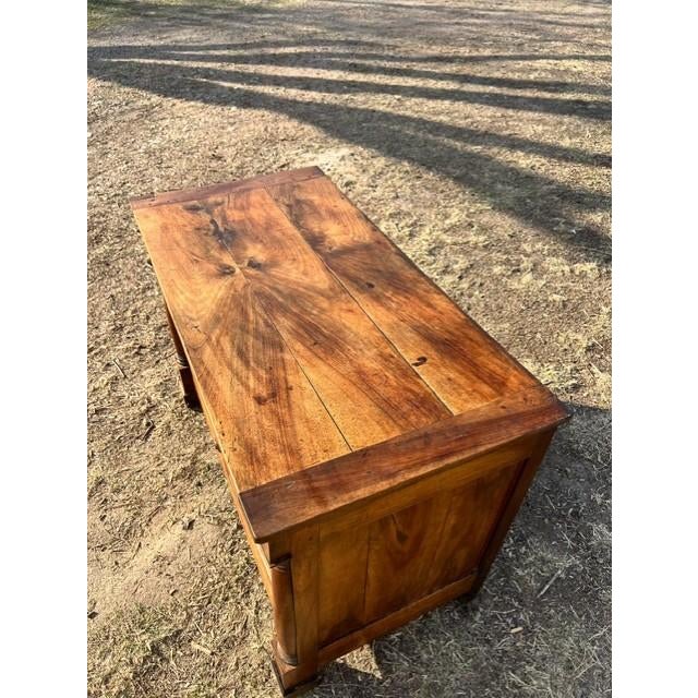 18th Century French Country Empire Solid Walnut Sideboard / Credenzas For Sale - Image 4 of 13