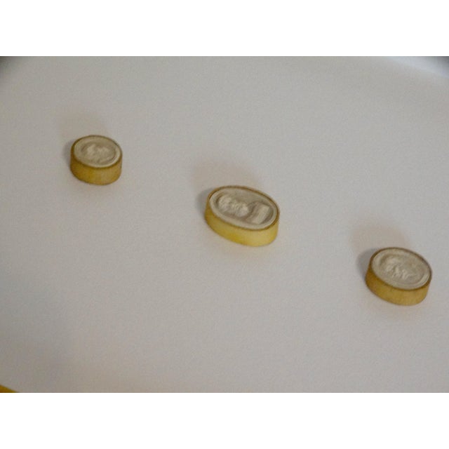 1820's Framed Genuine Antique Grand Tour Intaglios, Set of 2 For Sale - Image 9 of 12