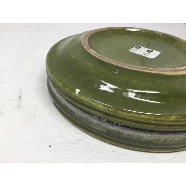 1960s Museum-Grade Mid-Century Modern Italian Ceramic Bitossi for Raymor Sgraffito Bowl For Sale - Image 5 of 11