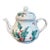 Vintage Villeroy & Boch Christmas Holiday Winter Holly Porcelain Teapot Tea Pot For Sale