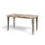 Mid-Century Neoclassical Brass & Marble Coffee Table For Sale - Image 4 of 15