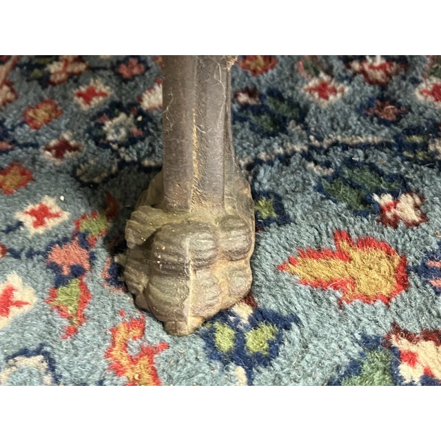 Antique Hand Painted German Firewood Holder Coal Scuttle For Sale - Image 9 of 12