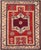 Bold Red Geometric Antique Caucasian Kazak Rug, Country of Origin: Caucasus, Circa Date: 1900