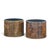 Mid-Century Modern Adrian Pearsall for Craft Associates Mid Century 24-Inch Brutalist Drum Side End Tables For Sale - Image 3 of 11