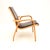 Vintage Swedish Leather Lamino Armchairs attributed to Yngve Ekström for Swedese, 1970s, Set of 2 For Sale - Image 6 of 11