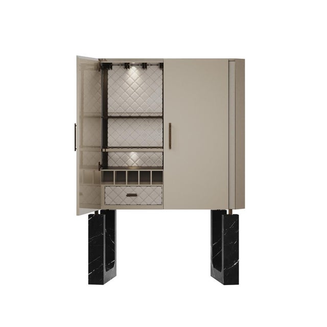 Mid-Century Modern Lincoln Drink Cabinet by Porus Studio For Sale - Image 3 of 18