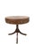 Wood Vintage Baker Furniture Mahogany Drum Table For Sale - Image 7 of 9