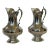 Silver Plate 1930 Carafes - a Pair For Sale