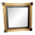 Vintage Empire Revival Gilt Wood Wall Mirror For Sale