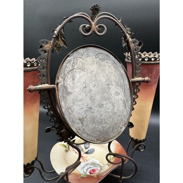 Cinnamon 19th C French Palais Royal Dresser Caddy For Sale - Image 8 of 16