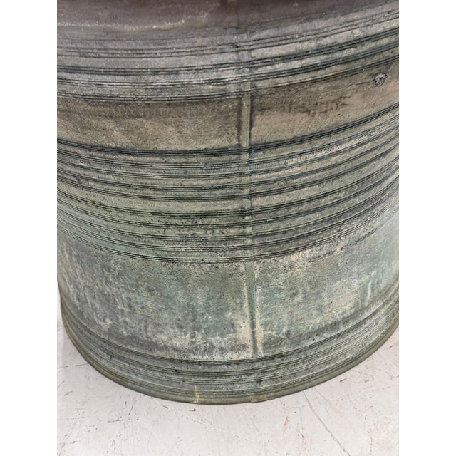 Mid 20th Century Nicely Detailed and Patinated Bronze Southeast Asian Rain Drum For Sale - Image 18 of 18