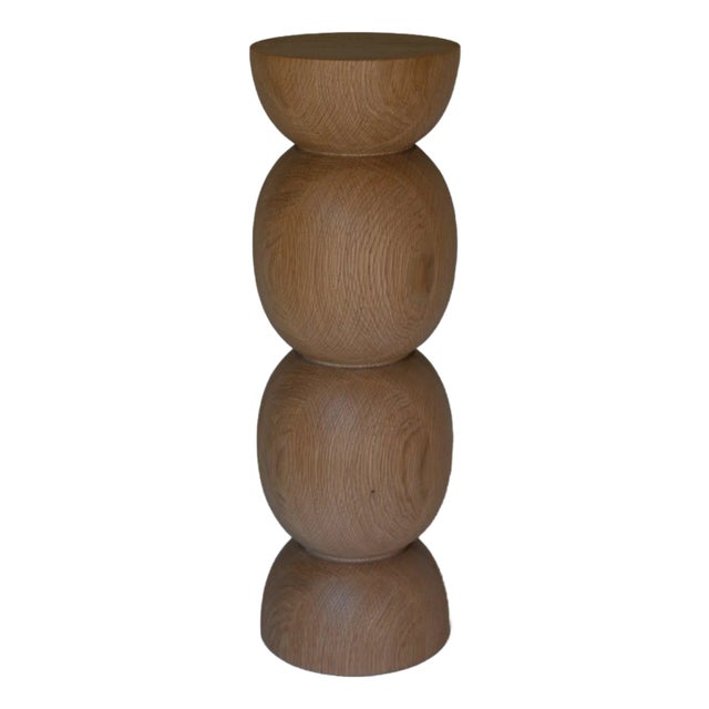 The Lynn Drink Table - White Oak For Sale