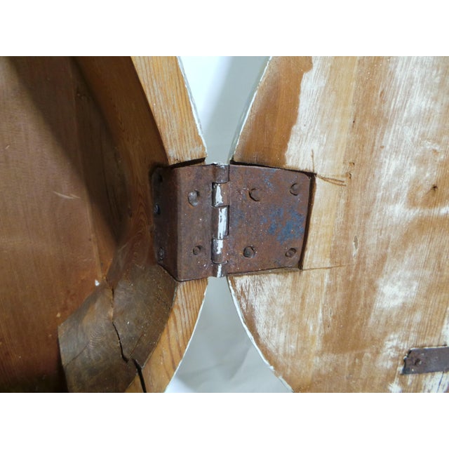 Mora Clock 100% Original Paint Swedish Rare For Sale - Image 9 of 12