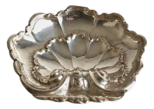Shell Centerpiece in 800 Silver, 1930s