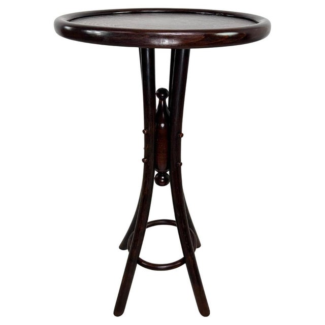 Bentwood Plant Stand from Thonet, 1920s For Sale - Image 9 of 9