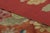 Textile Antique Chinese Art Deco Rug in Rust With Bold Floral Design - Rug & Kilim For Sale - Image 7 of 7