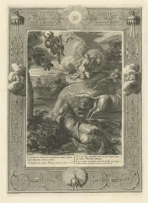 Io Changing Into Cow, 1733, Paper