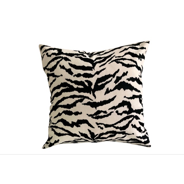 Safari Tiger Print Outdoor Indoor 16 Blended Down Pillows A
