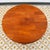 1960s Mid Century Danish Modern Coffee Table Round Solid Teak Niels Bach Randers MCM For Sale In Sacramento - Image 6 of 12