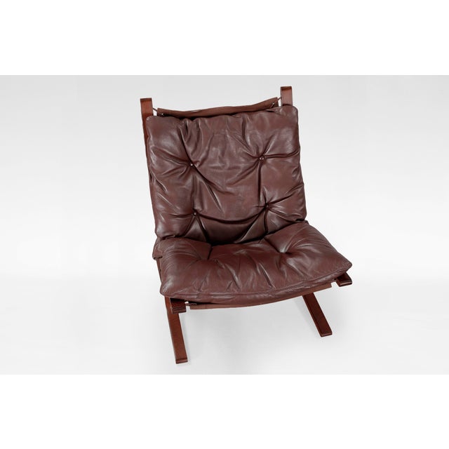 Ingmar Relling Vintage Dark Brown Siesta Chairs by Ingmar Relling for Westnofa, 1960s, Set of 2 For Sale - Image 4 of 6