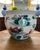 Chinoiserie Vintage Mid to Late 20th Century Brightly-Colored Lily Pad Koi Fish Bowl For Sale - Image 3 of 8
