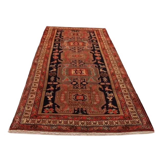 Hand-Knotted Ardebil Rug in Wool For Sale