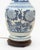 Mid 20th Century Chinese Blue and White Porcelain Vase as Lamp For Sale - Image 5 of 7