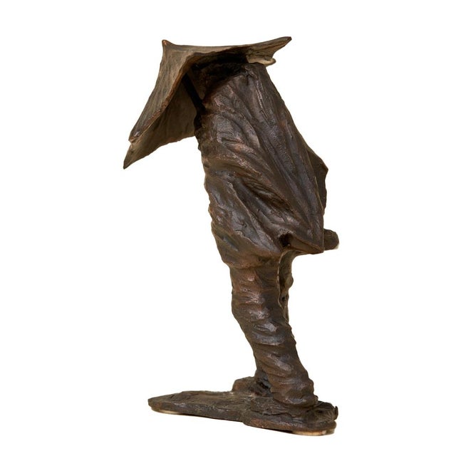 1970s Sculpture in Bronze by Carlo Balliana For Sale - Image 5 of 5