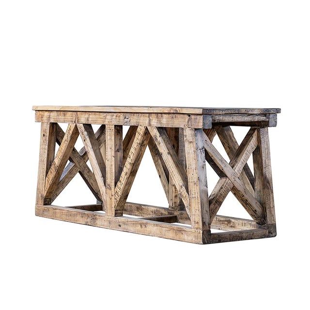 New special order item. Made from reclaimed materials. Not vintage. Offering sustainable, farmhouse style, the rectangular...