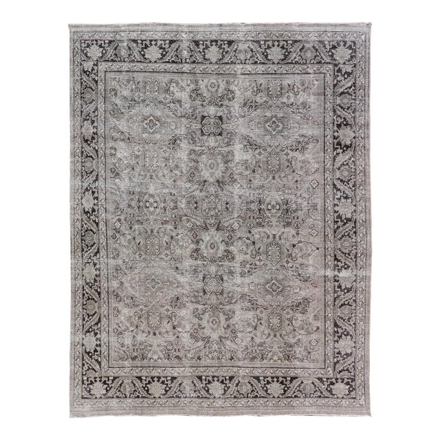 Antique Persian Sultanabad Rug With Timeless Medallion Design 10'1 X 13'5 For Sale