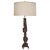 1969 Tall Smokey Tunis Hand Carved Poplar Table Lamp For Sale - Image 13 of 13
