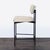 Modern Pottery Barn Maison Leather Bar Stool For Sale - Image 3 of 9