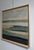 Terres de Lumière de Sophie Dumont, huile sur toile encadrée dans une caisse américaine en bois naturel. Cette peinture...