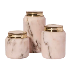 STONELAND Collection 4SEASONS Barattoli Cans by Studio Tagmi for StoneLab Design, Set of 3