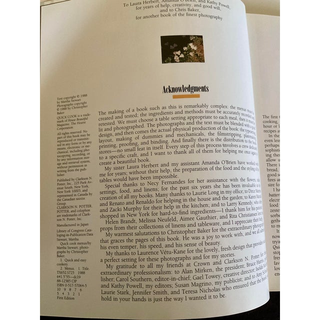 A Three Set Collection of Martha Stewart Cookbooks First Editions (2) - Set of Three (3) For Sale - Image 12 of 16