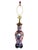 Asian Vintage Imari Table Lamp 28"h For Sale - Image 3 of 11