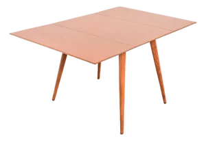 Paul McCobb Planner Group Solid Maple Drop Leaf Dining Table, Newly Refinished