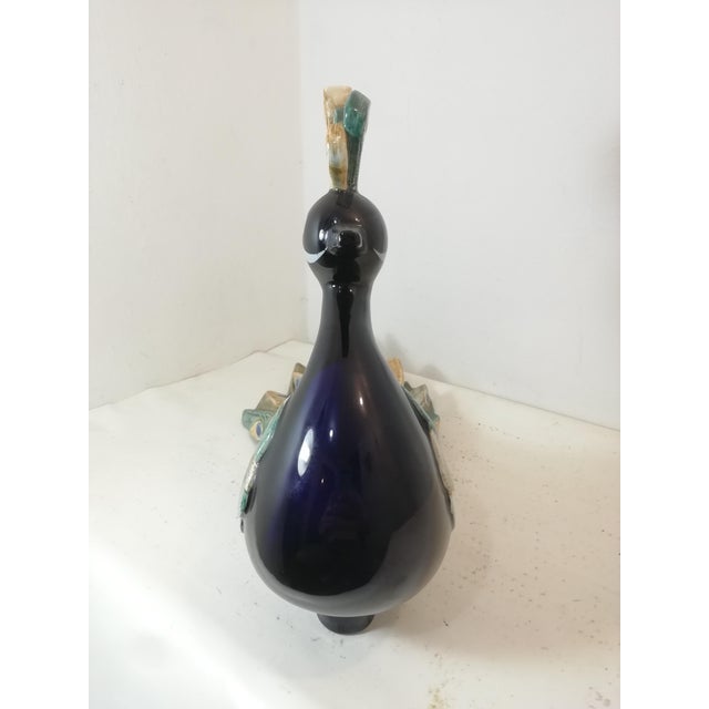 Ceramic Peacock by Selim for Goebel, West Germany, 1984 For Sale - Image 9 of 12