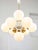 Vintage Italian Brass and Opaline 10-Arm Chandelier, 1970s For Sale - Image 18 of 18