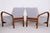 Set of Art Deco Beech Armchairs attributed to Kozelka and Kropáček for Hala, 1930s For Sale - Image 4 of 15