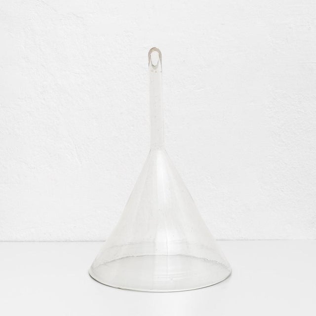 Early 20th Century Glass Large Funnel, 1890s For Sale - Image 14 of 15